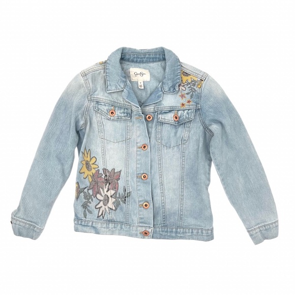 Girls Sz 10/12 Denim Bundle 6 Pc  | Old Navy Jacket, Jessica Simpson, Cat & Jack - Picture 7 of 16